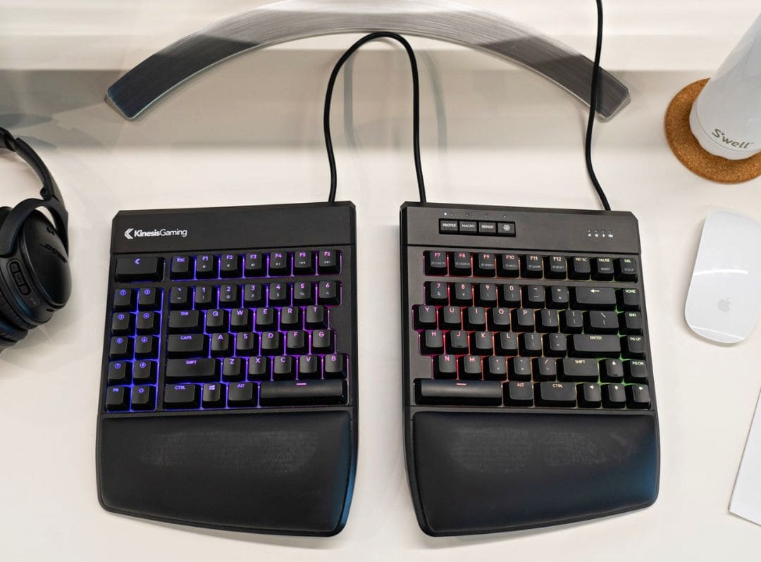 Ergonomic keyboard for Productive Home Office